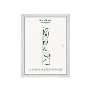 Black Horse Golf and Country Course Map Kincardine Ontario
