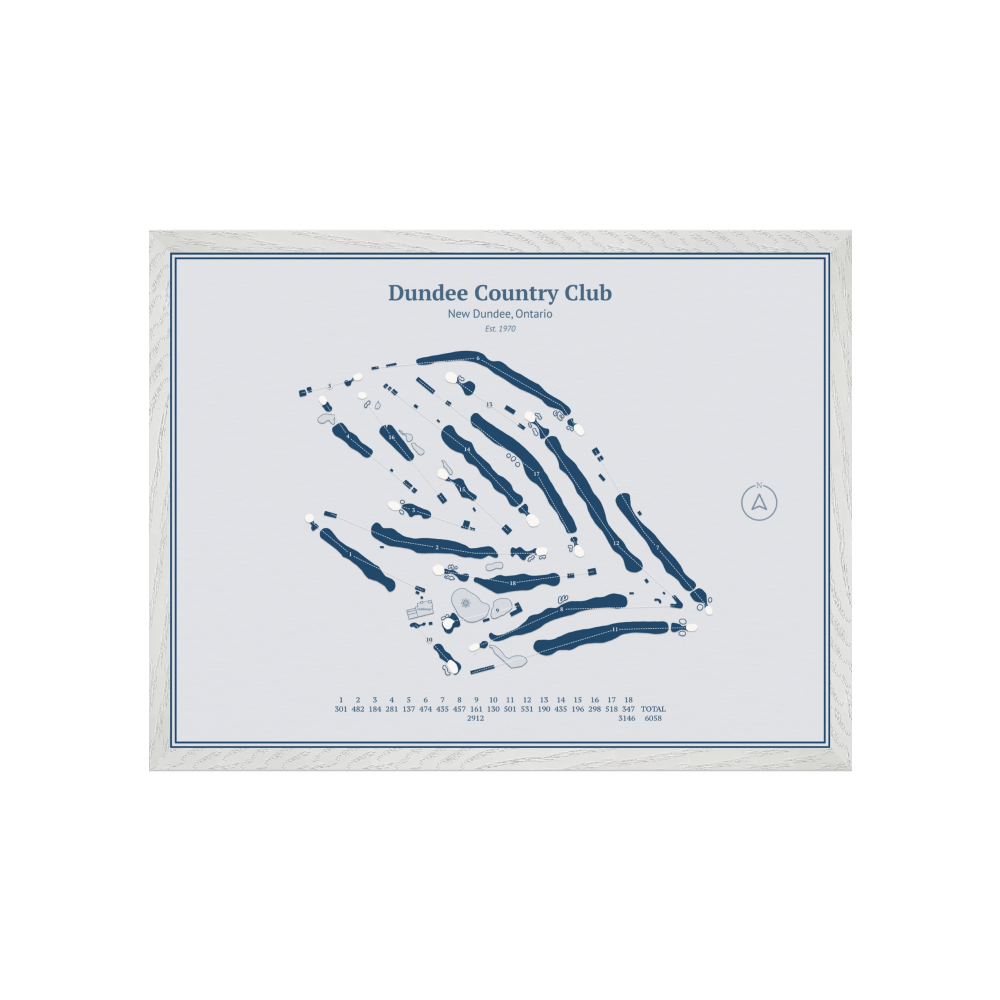 Dundee Country Club Kitchener Course Map - Image 4