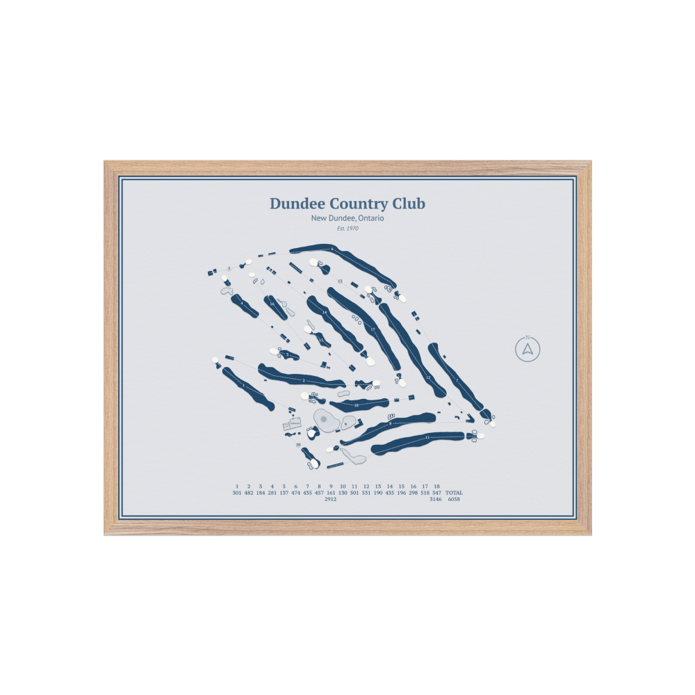 Dundee Country Club Kitchener Course Map - Image 6