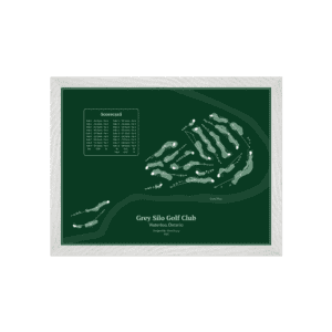 Grey Silo Golf Club Course Map
